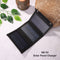 5W 5V Cellphone Solar Charger Panel Outdoor Camping Hike Folding USB Power