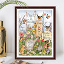 5D DIY Full Round Drill Diamond Paint Board Bird Mosaic Rhinestone Art Pict