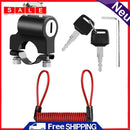 Universal Bike Helmet Security Locks Motorcycle Anti-Theft Lock Riding Equipment