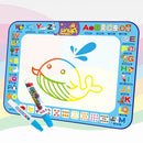 Super Large Magical Kids Water Canvas Drawing Pad Coloring Doodle Mat (B) Newly