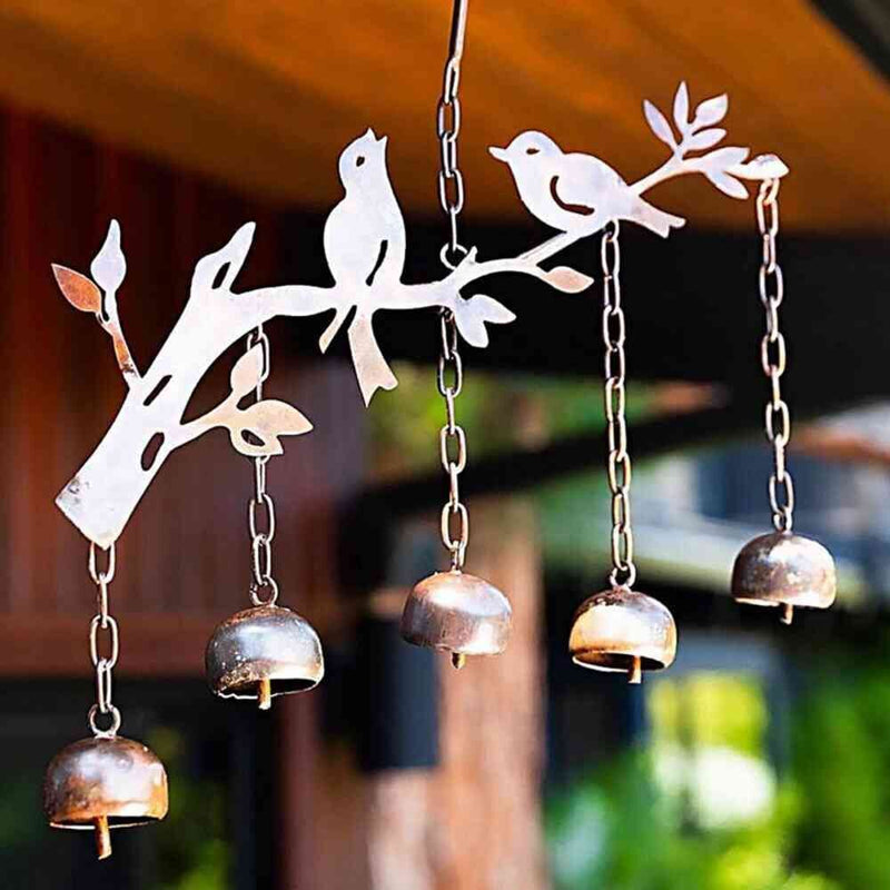 Decoration Hanging Ornament Garden Decor Birds Wind Chimes Pendant Bell