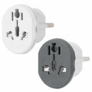 2PCS Europe South Korea For Travel US Plug Socket Converter Converter Adapter