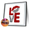 5D Diamond Painting Kit DIY Valentine LOVE Full Round Drill Mosaic (sz1449)
