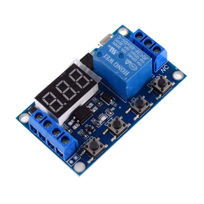 1-Way Relay Module Delay Power Off Trigger Delay Timer Circuit Switch Board