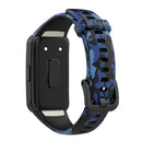Soft Silicone Wristband Adjustable Bracelet Watchband for Huawei Band (C)