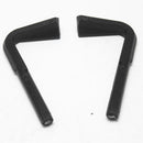 22mm/0.87" Motorcycle Brake Clutch Lever Protector Hand Guard (Black)