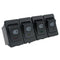 12V 35A 4 Pin Fog Light Rocker Switch with LED for Car Truck Dash (4 Color)
