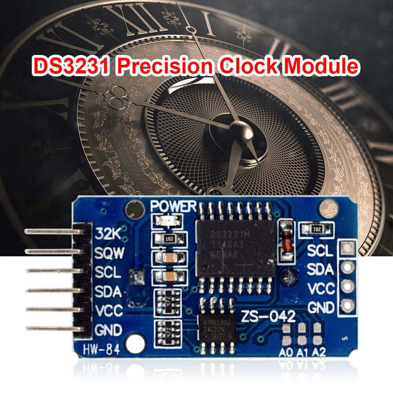 HW-084A DS3231 AT24C32 Precision 3.3-5.5V IIC RTC Real Time Clock Memory Mo
