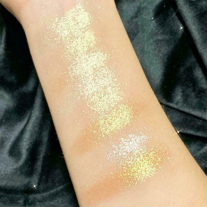 8 Colors Glow Highlighter Face Contour Blush Palette Body Makeup 2022, H3T E6B4