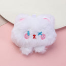 Cute Bear Keychain Accessories Pendant Jewelry Keychain Plush Bear Brooch Badge