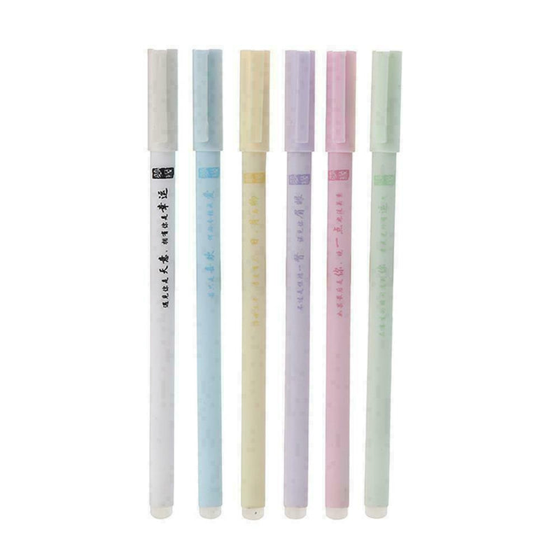 1pcs 0.5mm Black Gel Pen Student Office Stationery V6T0 E4A3 E6B4