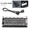 Desktop Computer ARGB Fan Hub Case+Cable 5V 3PIN PC RGB Cooler Splitter Set