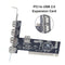 4 Ports USB PCI Controller Cards 480Mb/s PCI to USB 2.0 Expansion Card Newly
