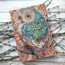 DIY Owl Special Shaped Diamond Painting 50 Pages A5 Sketchbook Drawing Book Gift