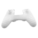 Non-slip Silicone Case Grip Cover for PS4 PS4 PRO Game Controller (White) Newly