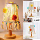 Light for Bedroom Room Lighting Desk Decoration Hand Woven Small Table Lamp