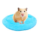 Hamster Nest Pad Warm Animal Rabbit Guinea Pig Bed Cushion (Light Blue L) Newly