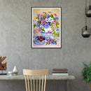 5D DIY Full Drill Diamond Painting Cartoon Flowers Cross Stitch Embroidery Ki
