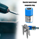 Magnetic Ring Screwdriver Bits Holder Anti-Corrosion Magnetizer (Blue)