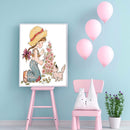 5D Diamond Painting Full Round Drill Cartoon kid Picture of