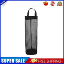 Portable Hanging Trash Garbage Bag Holder Kitchen Storage Organizer (Black)