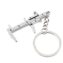 Mini Vernier Caliper Pendant Keyring Slider Slides Useful Tool Key Chain Z0Q5
