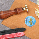 25mm Wax Seal Stamp Cartoon Panda Copper Head DIY Envelope Sealing (B18)