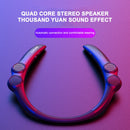 Wearable Bluetooth-Compatible Speaker Hang Neck Wireless Subwoofer Sound Box