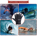 2pcs Warm Gloves 5mm Neoprene Swimming Scuba Diving Gloves for Adults (M) Newly