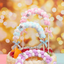Cake Decoration Baby Shower Cake Flags Pompom Cloud Cloud Balloon Cake Topper