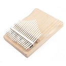 Pine Wood Kalimba Percussion Musical Instrument 17 Keys Thumb Finger Piano Mbira