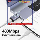 Elbow/straight Converter 11pin Fast Charging Connector for Macbook/type-c Phone