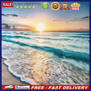5D Round Drill Diamond Embroidery Sea Wave Wall Decor Bead DIY Diamond Pain