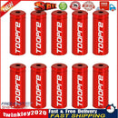 10pcs MTB Road Bike Brake Cable End Caps Inner Wire Tips (Red 4mm Shift) Newly