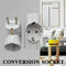 EU/DE Plug Triple Plug Protective Contact Multiple Plug Power Adapter~