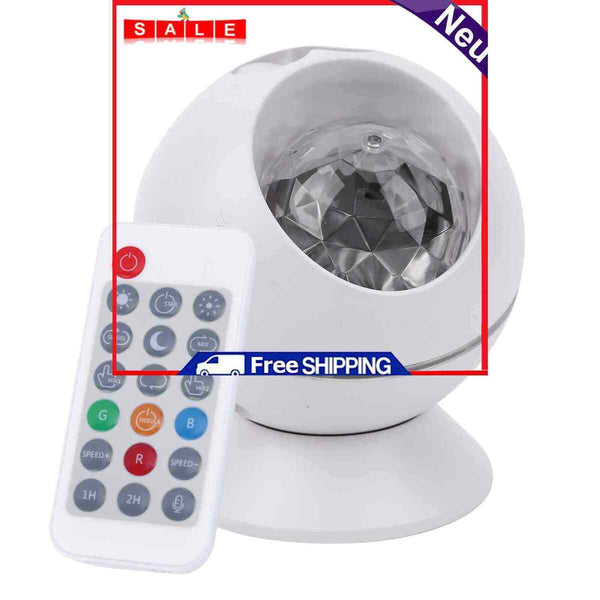 Voice-Controlled Glow in The Dark Projector Light Bedroom Sleeping Night Lamps