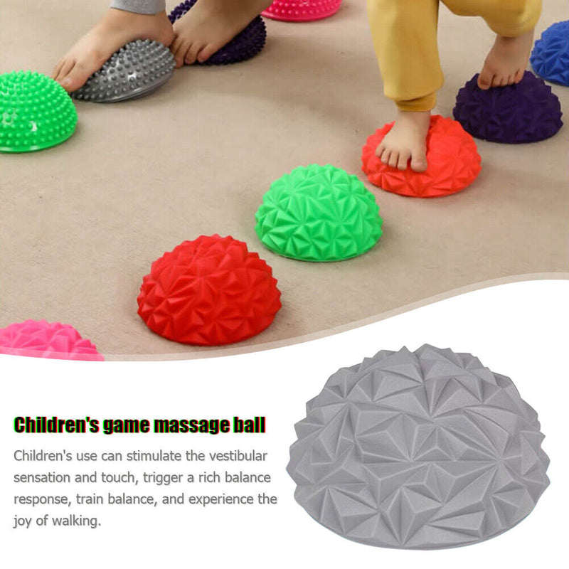 Inflatable Half Ball Massage Hemisphere Stepping Stone Balance Indoor Child G