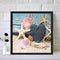 5D Full Round Diamond Painting Seashore Shells Rhinestone Mosaic Home Wall Decor