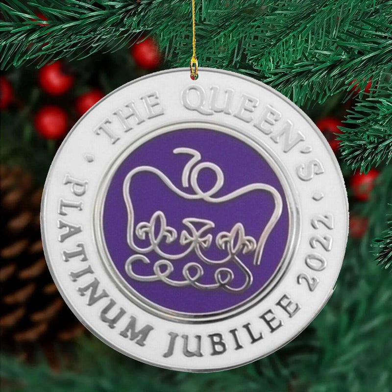 Queen's Jubilee Ornament Platin Jubilee Merchandise Platinkugel.