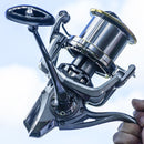 4.8/1 Spinning Fishing Reel Metal Fixed Spool Long Casting Reels Fishing Tackle