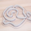 USB Powered Neon Sign Light Acrylic LED Wall Hanging Lamp Decor (Rose) Newly