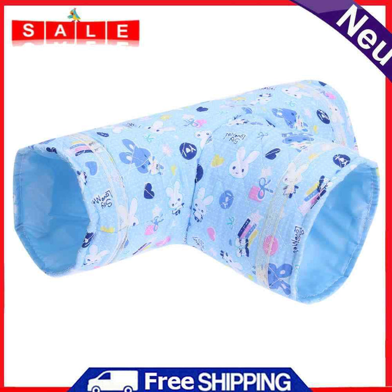 Small Animal Rabbit Tunnel Cartoon Design Print Hamster Guinea Pig Pet Products