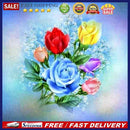 5D Full Round Diamond Painting diy Flower Embroidery Cross Stitch Home Decor