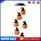 Solar Color-Changing Halloween Lamp Party Wind Chime Hook Lantern (Pumpkin)