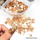 Glitter Charms Gradient Nail Stone Abalone Shell Flake Nail Sequins Mica Marble
