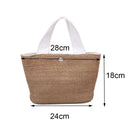 Casual Straw Women Handbag Summer Handbag Tote Bag Handmade Beach Straw Bag