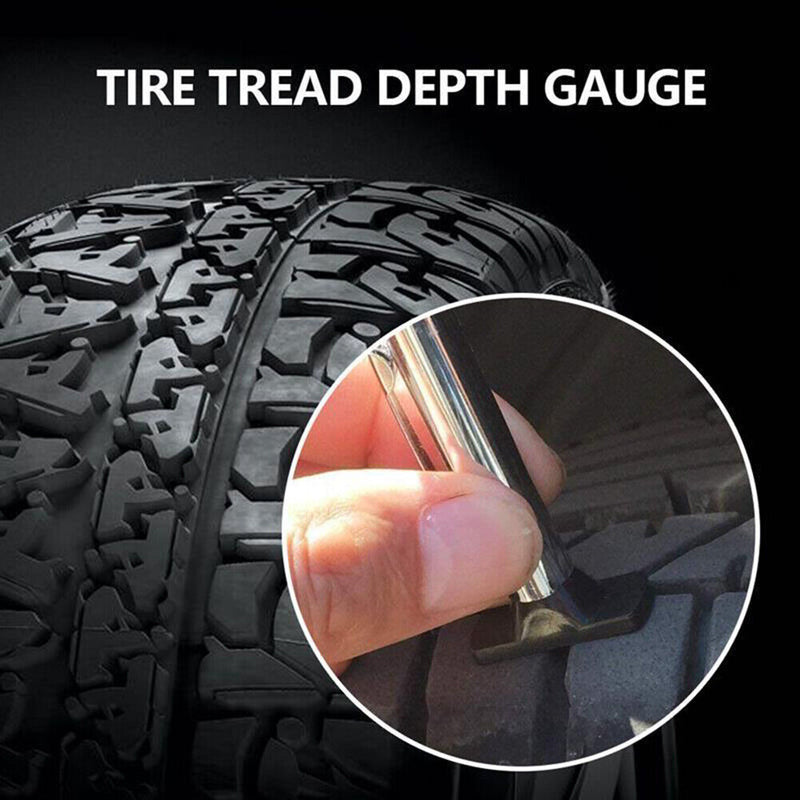 Car Wheel Tyre Measuring Ruler Universal Automotive Trucks Monitoring Tool