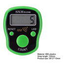0-99999 LCD Finger Counter LED Luminous Electronic Tally Counter (Green) Newly