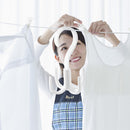 360 Rotation Four Claws Hook Wardrobe Towel Clothes Hanger Racks (White) Newly