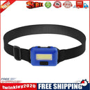 3 Modes Waterproof COB Flashlight Outdoors Headlight Headlamp Torch(Blue)
